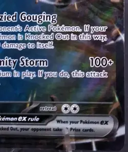 Roaring Moon ex 124/182 - Paradox Rift - Pokemon TCG - Double Rare Holo NM/M - Image 3