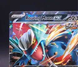 Roaring Moon ex 124/182 - Paradox Rift - Pokemon TCG - Double Rare Holo NM/M - Image 4