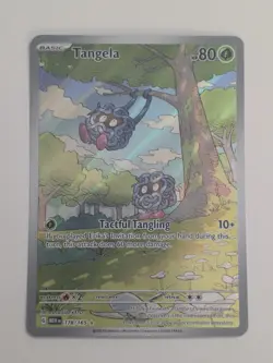 Pokemon SV: Scarlet & Violet 151 - Tangela 178/165 Illustration Rare IR Holo - Image 1