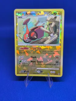 Pokemon Mow Rotom Reverse Holo Platinum Rising Rivals RT4 LP-MP - Image 1