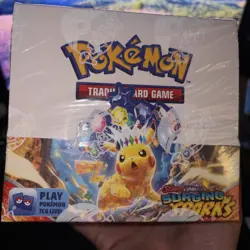 Pokemon TCG Scarlet & Violet Surging Sparks Booster Box FACTORY SEALED- 36 packs - Image 1