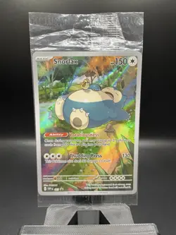 SEALED Snorlax 051 Black Star PROMO Scarlet Violet 151 NM Pokemon TCG - Image 1