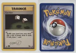 Gambler 1st Ed. Pokemon Fossil #60 1999 - Image 3