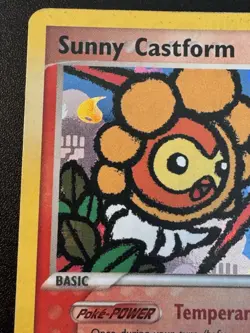 Sunny Castform 26/101 EX Hidden Legends Pokemon Card Reverse Holo Foil Rare LP - Image 3