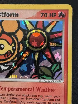 Sunny Castform 26/101 EX Hidden Legends Pokemon Card Reverse Holo Foil Rare LP - Image 4