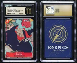 2022 One Piece Card Game: 25th Anniversary Premium Collection Franky CGC 10 - Image 3