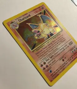 Charizard HOLO Base Set Unlimited (1999) Original Vintage Pokemon Cards - Image 2