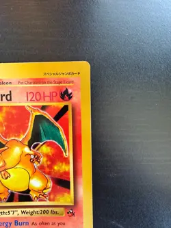 Pokemon Card Charizard Promo CoroCoro Comic Jumbo Vintage 1999 Japanese - Image 5