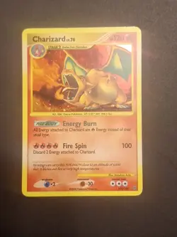 Pokemon Charizard 103/100 Stormfront Secret Rare Holo English 2008 Card - Image 1