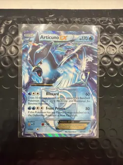 Pokemon TCG Articuno EX Ultra Rare Holo Card Plasma Storm 25/135 Nm/Lp - Image 1