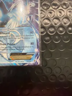 Pokemon TCG Articuno EX Ultra Rare Holo Card Plasma Storm 25/135 Nm/Lp - Image 4