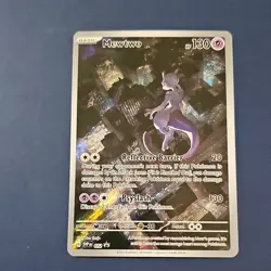 Pokemon Mewtwo Promo Holo 052 SV Scarlet & Violet Promo Cards 130 HP - Image 1