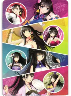 SUPER SAILOR NEPTUNE SAILOR MOON Holo CCG Art Collectible Anime Card - Image 2