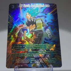 DRAGON BALL SSB VEGETA, LOST KINGDOM'S PRIDE # BT16-052 SPR FOIL CARD - Image 2