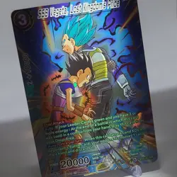 DRAGON BALL SSB VEGETA, LOST KINGDOM'S PRIDE # BT16-052 SPR FOIL CARD - Image 3