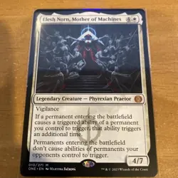 MTG Elesh Norn Mother of Machines #10 Phyrexia All Will Be One Normal M NM Magic - Image 1