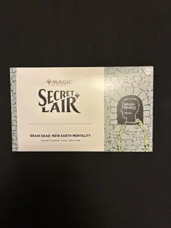 Brain Dead: New Earth Mentality Foil Secret Lair Edition Magic The Gathering MTG - Image 1