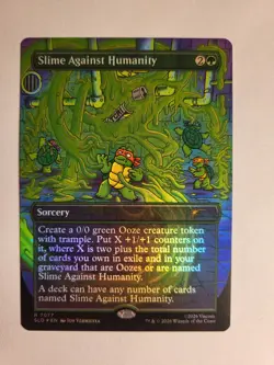 MTG Slime Against Humanity TMNT Secret Lair 7077 - Image 1