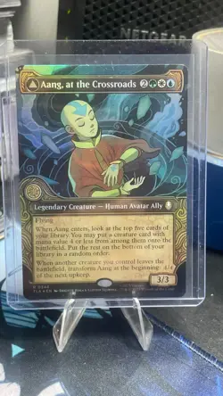 Aang, at the Crossroads (Showcase) Avatar: The Last Airbender Foil - Image 1