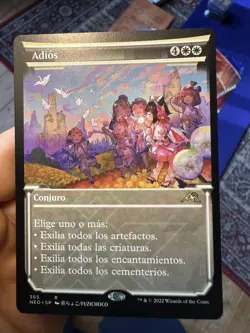 Spanish Showcase Farewell ⭐Adios⭐ Kamigawa Neon Dynasty • NM • Mtg (559) - Image 1