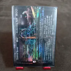 Funeral Room Awakening Hall (Borderless) MTG Duskmourn: House of Horror Foil - Image 1