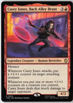 Casey Jones, Back Alley Brute (22) - Normal - Commander: Ninja Turtles (TMC) NM - Image 1