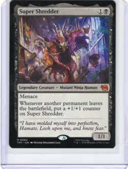 Super Shredder Magic the Gathering: Teenage Mutant Ninja Turtles M0083 Non Foil - Image 1