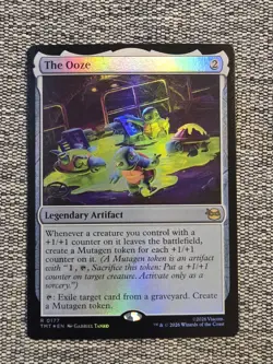 Magic The Gathering The Ooze Legendary Artifact Foil English 017 - Image 1