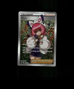 FAN-ART READ DESCRIPTION BELOW HOLO Klara Card Klara Pokemon Card p1 - Image 1