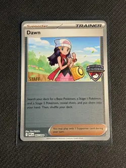 Dawn Regional STAFF Promo Phantasmal Flames 087 Pokemon NM - Image 1