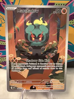 Pokemon TCG Marshadow Mega Evolution Illustration Rare Card 146/132 - Image 1