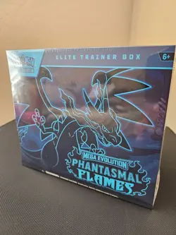 Pokemon Phantasmal Flames Elite Trainer Box ETB Factory Sealed - Image 1