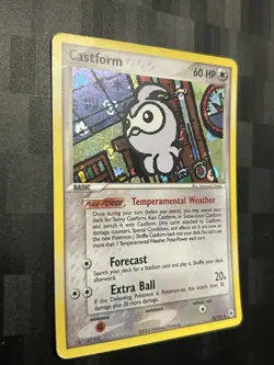 Castform EX Hidden Legends 30/101 Reverse Holo Pokemon TCG MP - Image 2
