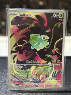Bulbasaur 133/132 - Illustration Rare - Mega Evolution - Pokemon TCG - NM - Image 1