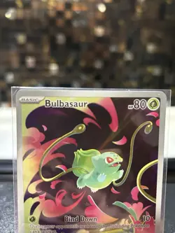 Bulbasaur 133/132 - Illustration Rare - Mega Evolution - Pokemon TCG - NM - Image 4