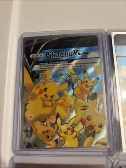 POKEMON! Pikachu V-Union SwSH Black Star Promo Set of 4 - Image 2