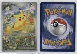 Pikachu (Paldea Adventure Chest) Holo Pokemon Scarlet & Violet Black Star Promo - Image 3