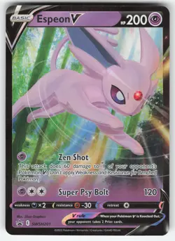 Espeon V SWSH201 Pokemon TCG Sword & Shield Promo NM - Image 1