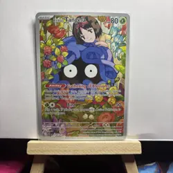 Pokemon TCG Erika’s Tangela 218/217 Ascended Heroes Illustration Rare Near Mint - Image 1