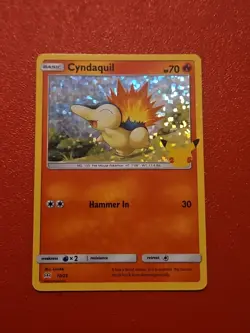 Pokemon Cyndaquil 10/25 HOLO 25th Anniversary Mcdonalds Promo 2021 - Image 1