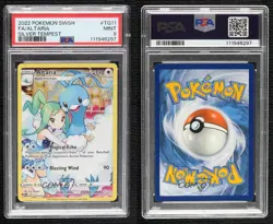 Full Art - Altaria Pokemon Sword & Shield Silver Tempest Trainer Gallery PSA 9 - Image 3