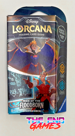 Disney Lorcana TCG - Rise of the Floodborn - Amber & Sapphire Sealed - Image 1