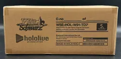 Weiss Schwarz TCG Hololive Production 5th Generation Trial Deck+ Sealed Case - Image 1