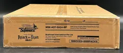 Weiss Schwarz TCG Attack on Titan Final Season Booster Box 18-Box Case Sealed - Image 4