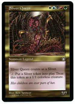 SLIVER QUEEN [STRONGHOLD - STH] MTG RESERVE LIST VINTAGE CARD [EXCELLENT] - Image 1