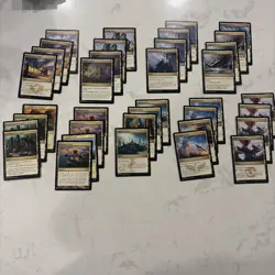 Magic the Gathering MTG Tri-lands Lot 36 Cards - Image 1