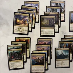 Magic the Gathering MTG Tri-lands Lot 36 Cards - Image 2