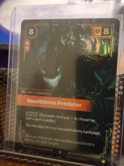 Deadbloom Predator 161/298 Riftbound Origins Near Mint - Image 1