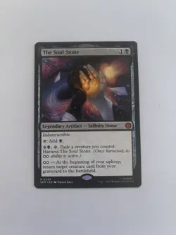 The Soul Stone Marvel's Spider - Man Magic The Gathering 0066 Mythic Non Foil - Image 1