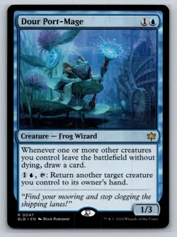 Dour Port-Mage Bloomburrow Regular - Image 1